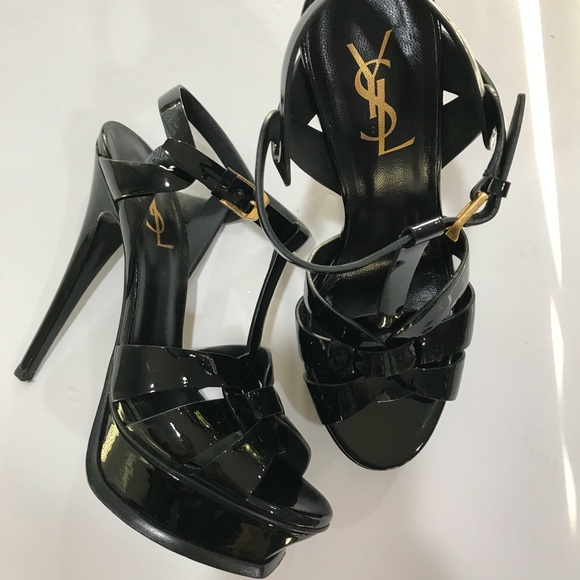 YSL Saint Laurent Tribute Black Size 36 - Picture 2 of 6